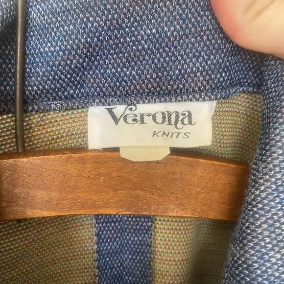 Vintage 1970s Verona Knits Wide Leg Jumpsuit